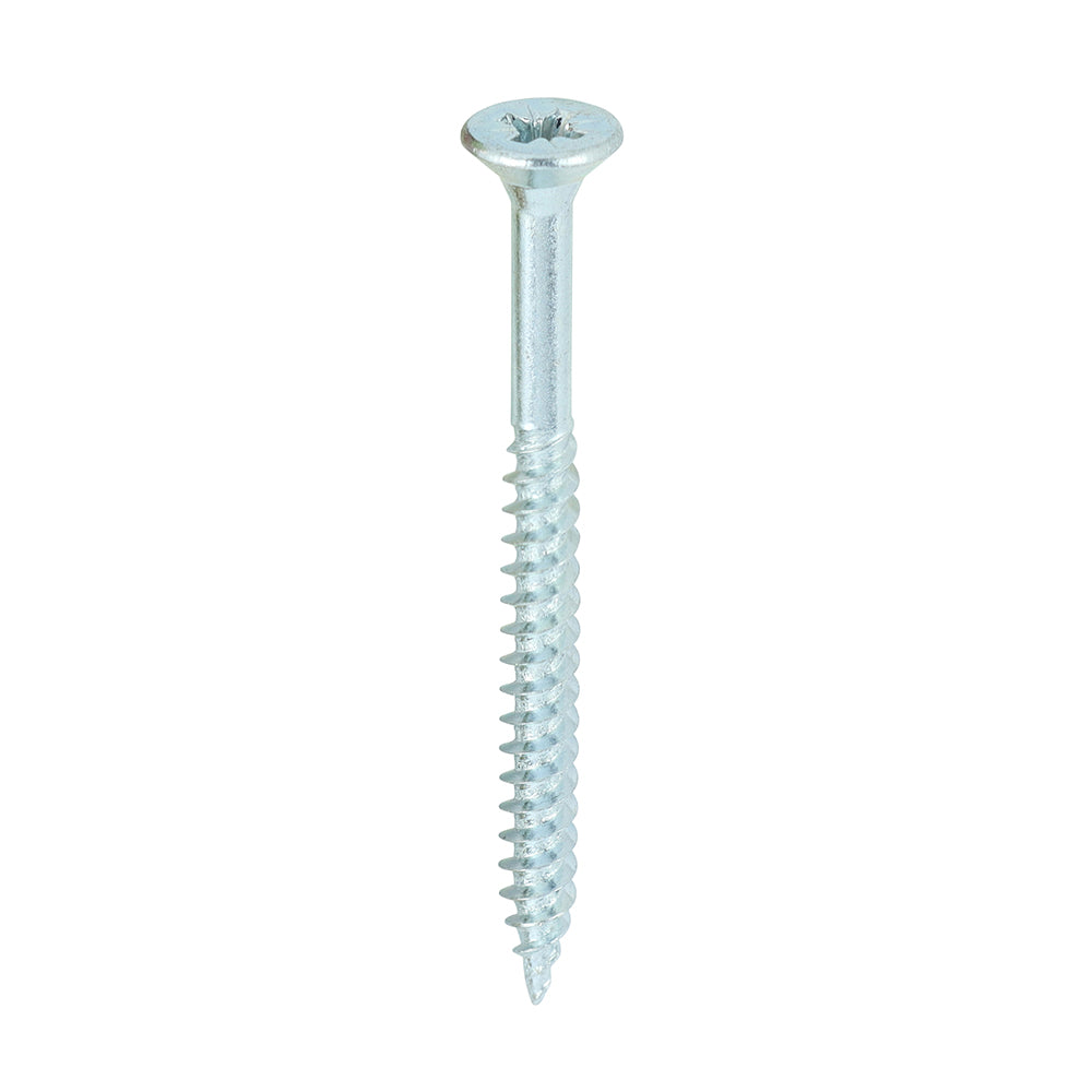 8 x 2 - Twin Woodscrew PZ2 CSK Zinc