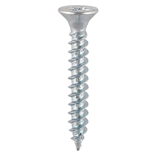 10 x 3 - Twin Woodscrew PZ2 CSK - BZP