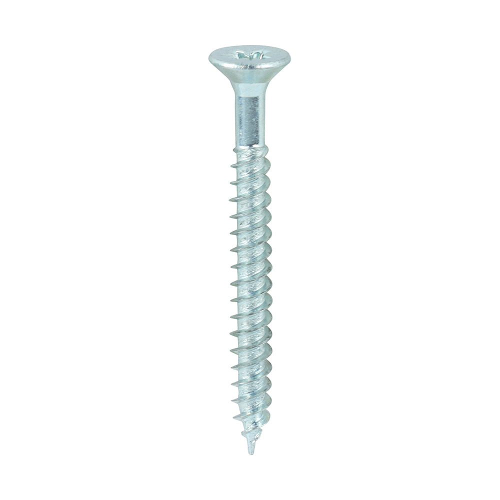 7 x 1 1/2 - Twin Woodscrew PZ2 CSK Zinc