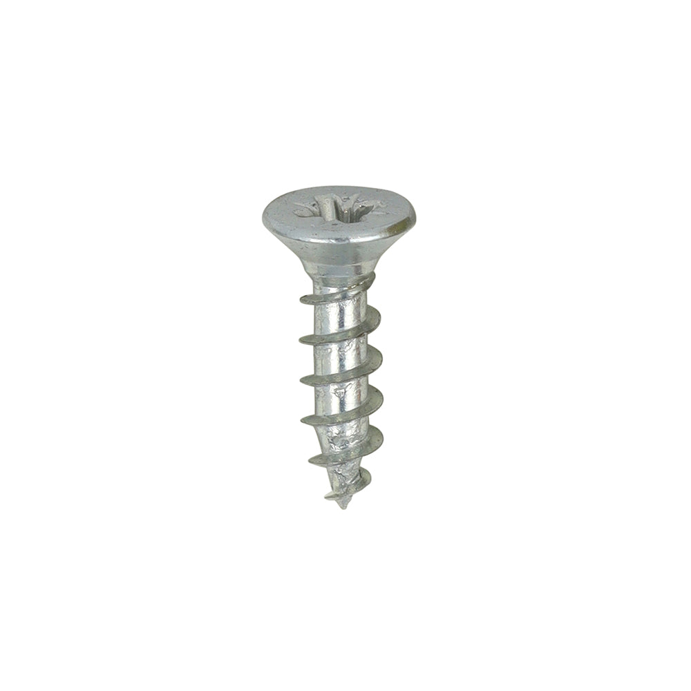 3.0 x 12 - Solo Woodscrew PZ1 CSK Zinc