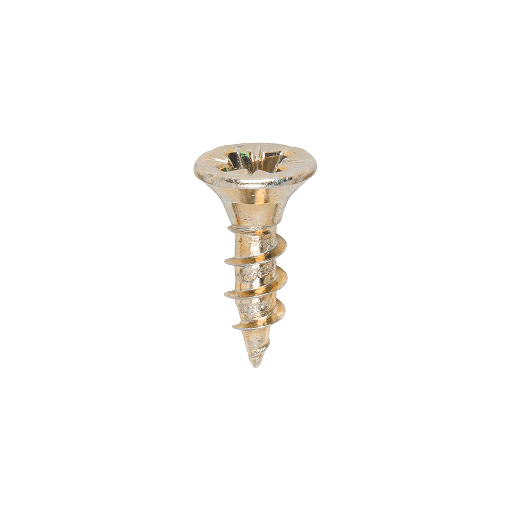 3.5 x 12 - Solo Woodscrew PZ2 CSK ZYP