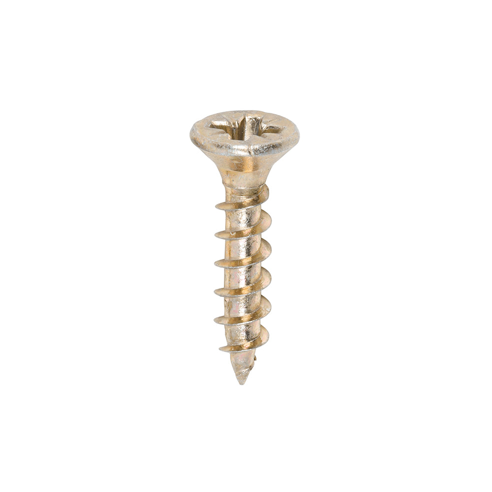 3.5 x 17 - Solo Woodscrew PZ2 CSK ZYP