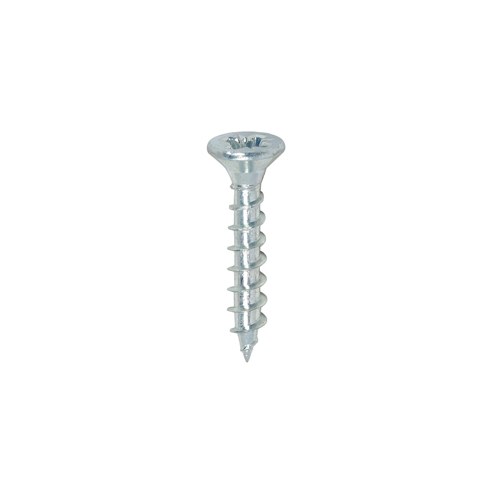 3.5 x 20 - Solo Woodscrew PZ2 CSK Zinc