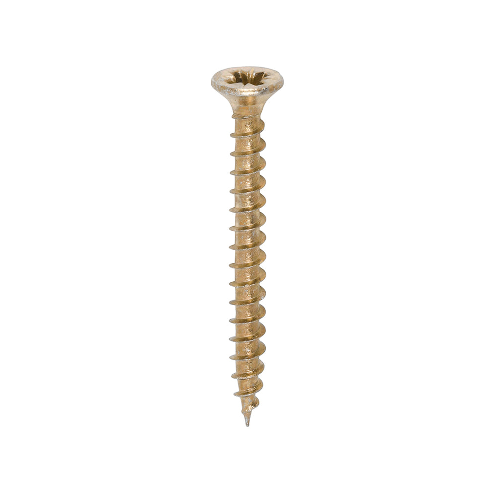 3.5 x 35 - Solo Woodscrew PZ2 CSK ZYP