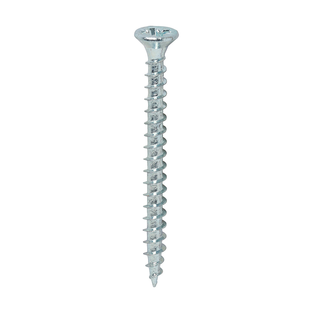 3.5 x 40 - Solo Woodscrew PZ2 CSK Zinc