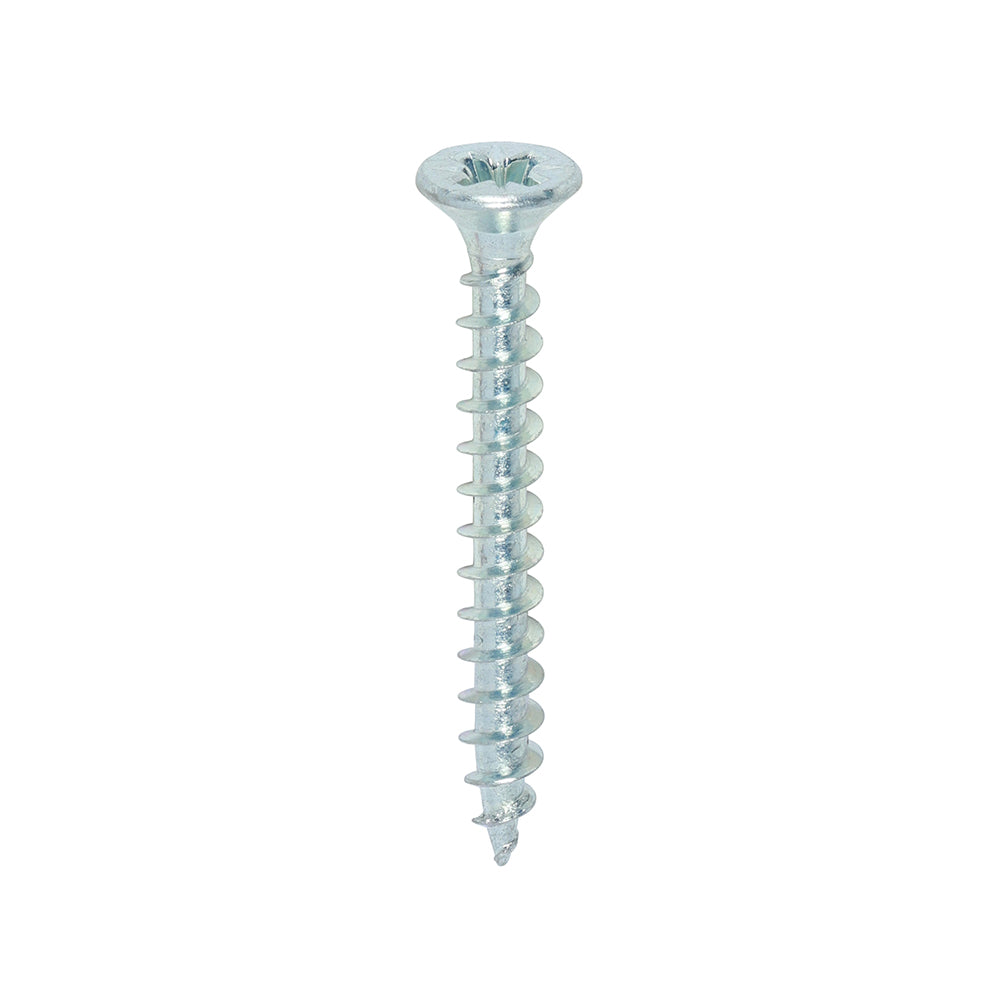 4.0 x 35 - Solo Woodscrew PZ2 CSK Zinc