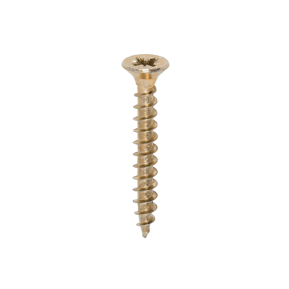 4.5 x 35 - Solo Woodscrew PZ2 CSK ZYP