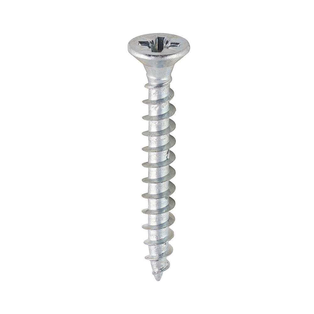 4.5 x 35 - Solo Woodscrew PZ2 CSK Zinc