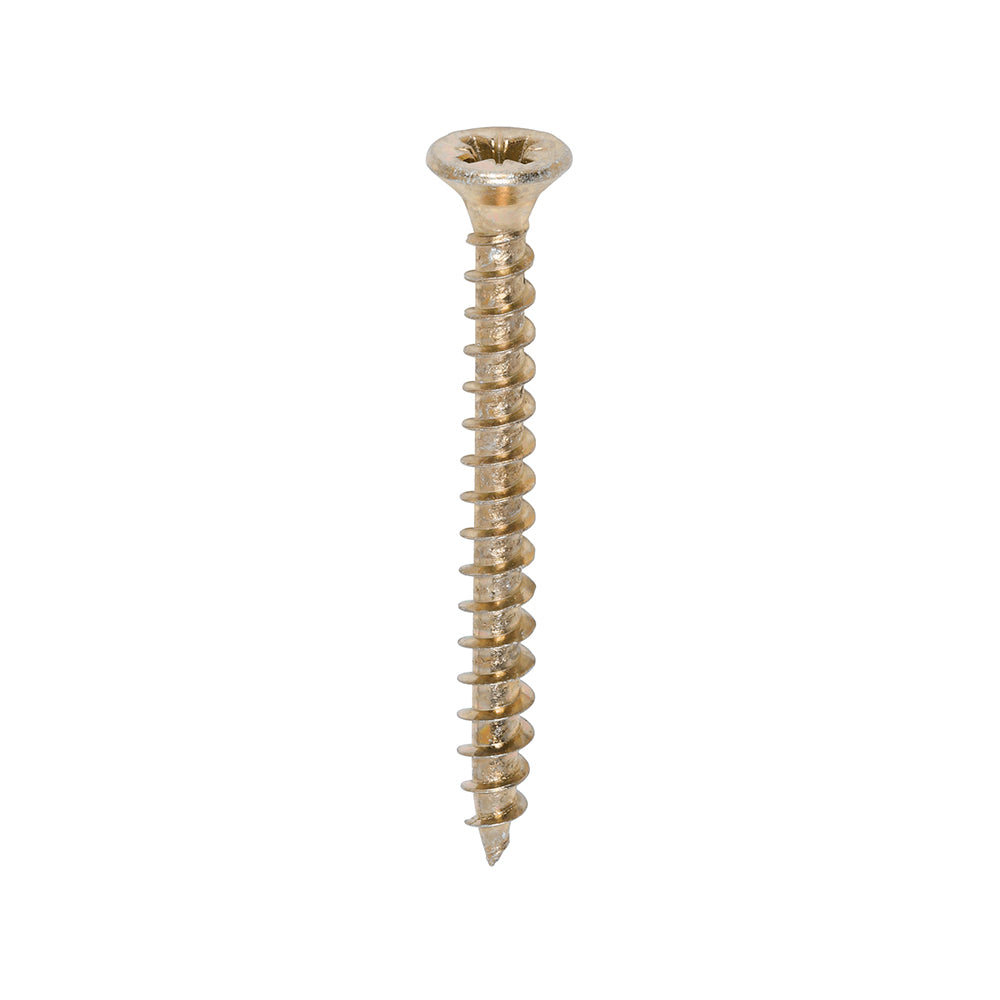 4.5 x 45 - Solo Woodscrew PZ2 CSK ZYP