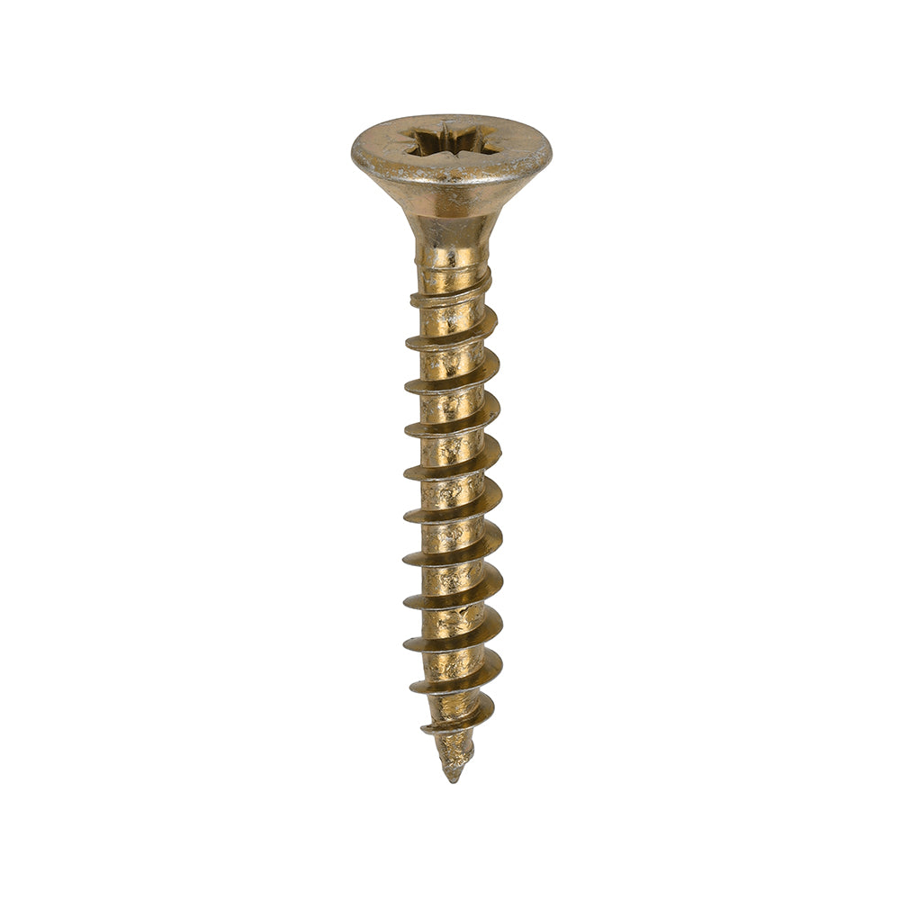 6.0 x 40 - Solo Woodscrew PZ3 CSK ZYP