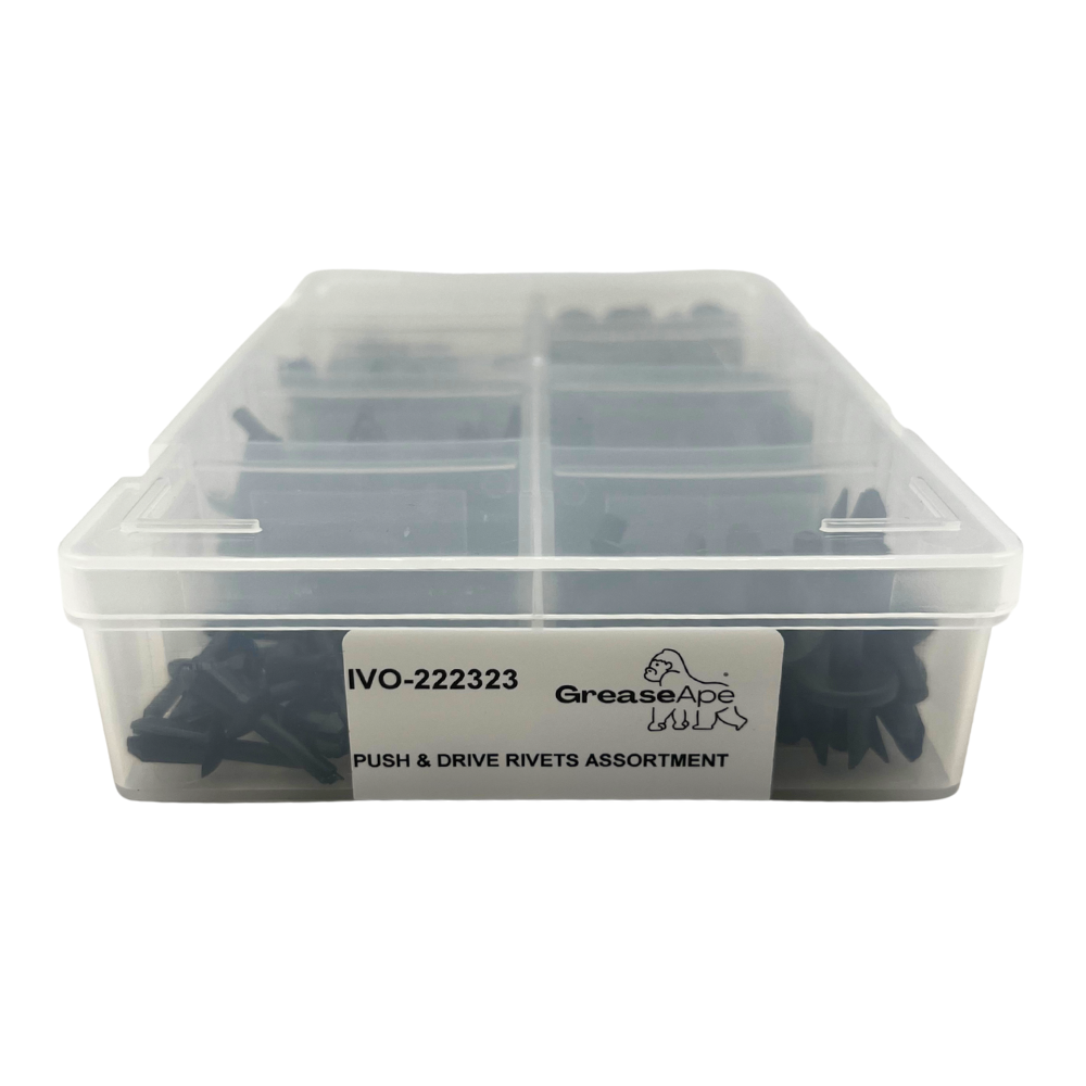Asst. Push & Drive Trim Rivets