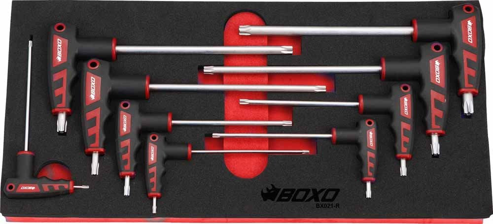 9 Pc Torx T-Handle Set