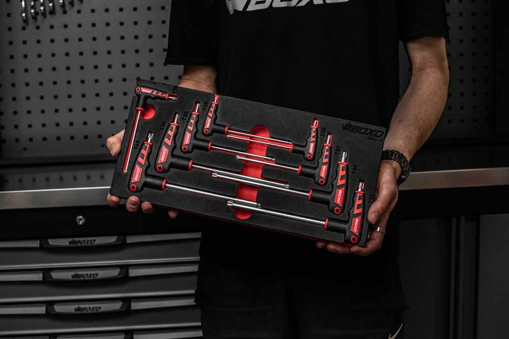 9 Pc Torx T-Handle Set