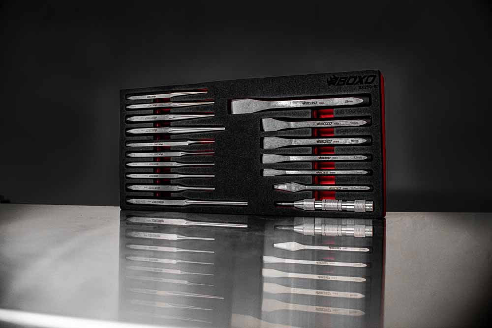 17Pc Punch & Chisel Set