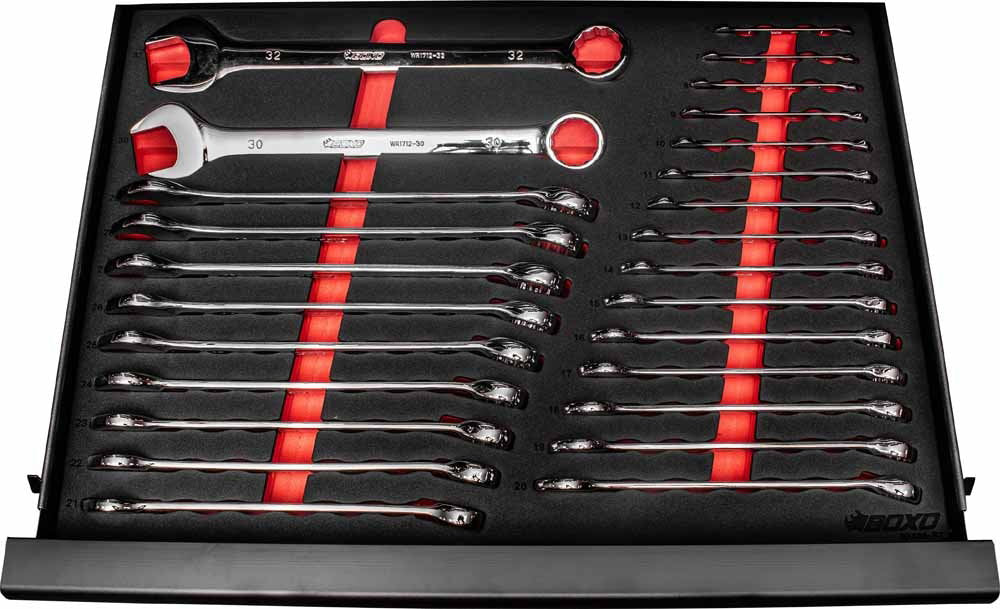 26 Pc Combination Spanner in EVA Foam