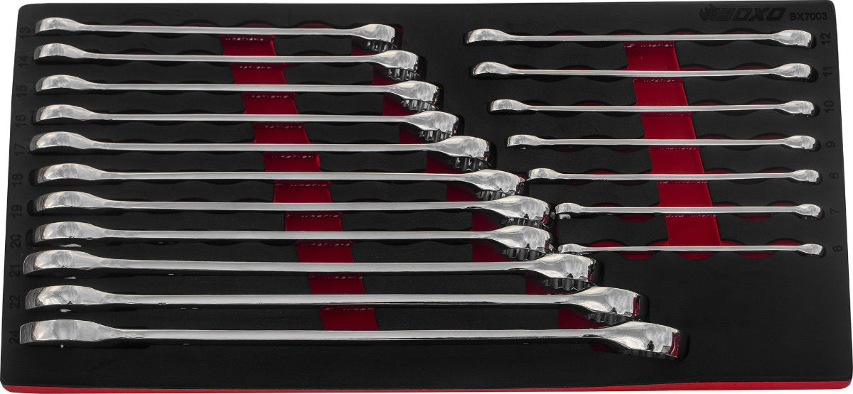 Boxo 18 Pc Combination Spanner