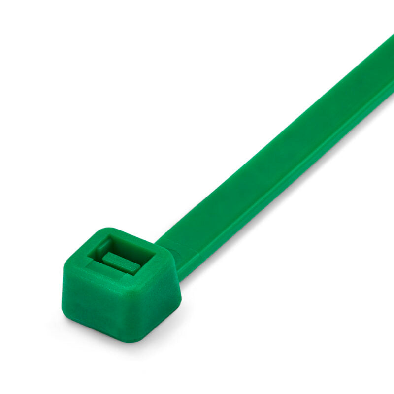 430 x 9.0mm Green Cable Ties - Pack of 100