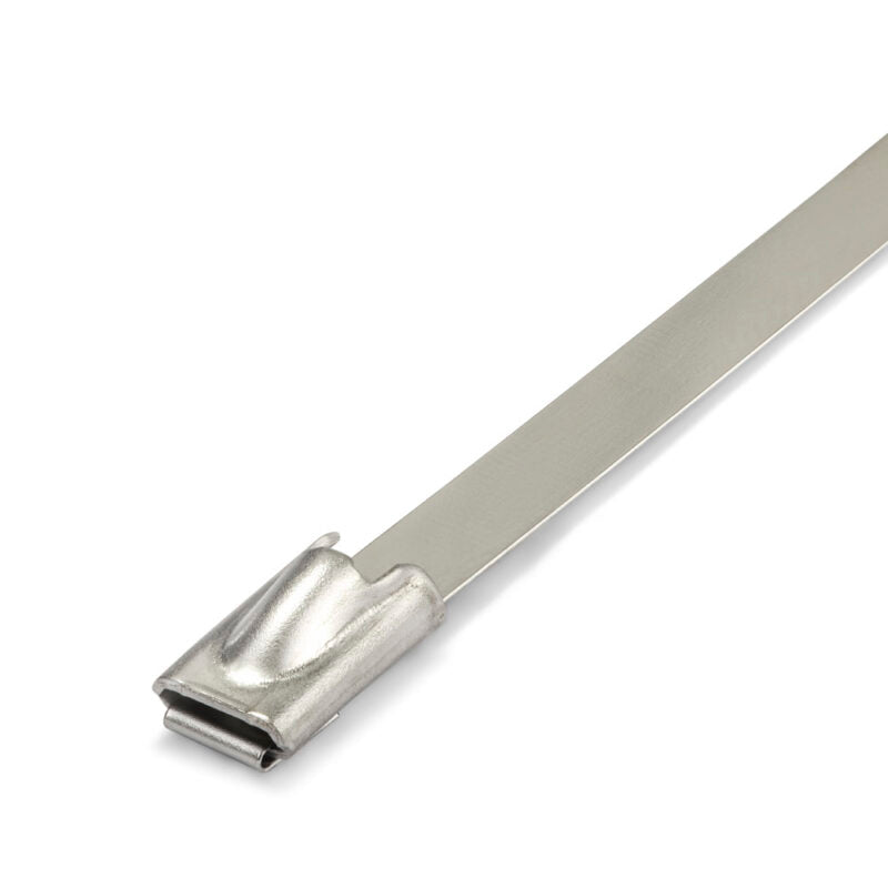 680 x 4.6mm Stainless Steel Cable Ties - Pack of 100