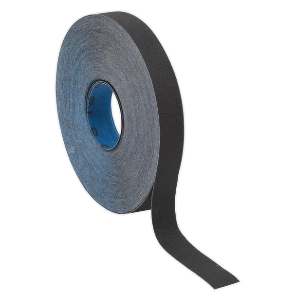 Emery Roll 80Grit 25mm x 25m - Blue Twill