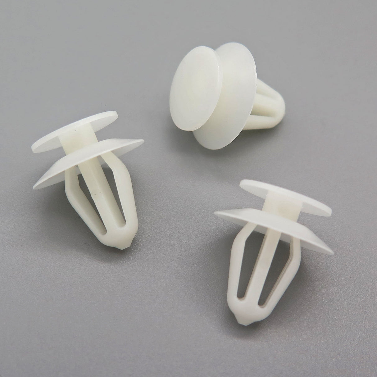 Interior Door Card Mounting Clip, White