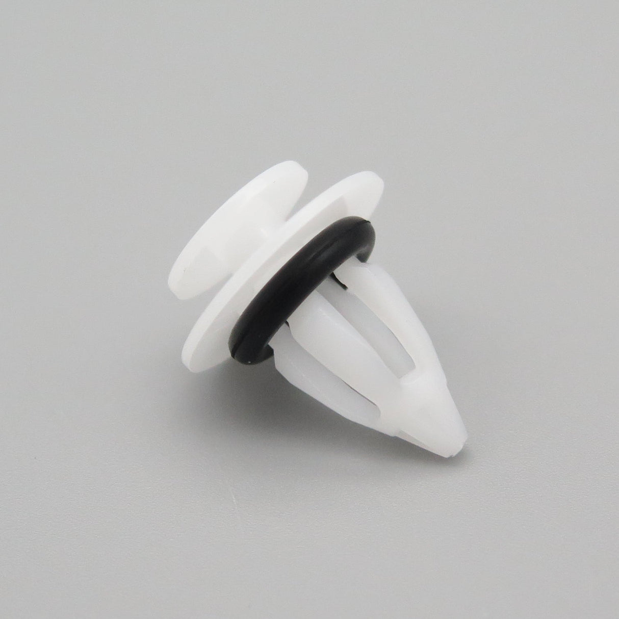 Plastic Fastener, Moulding Clip, White - image 3