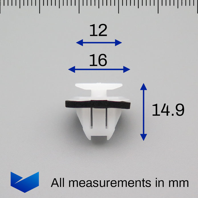 Wheel Arch Flare Clip with Sealing Washer - image 2