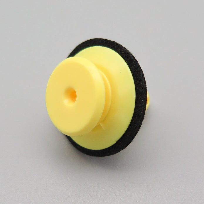 Windscreen Pillar Moulding Trim Clip, Yellow with sealing washer - image 3