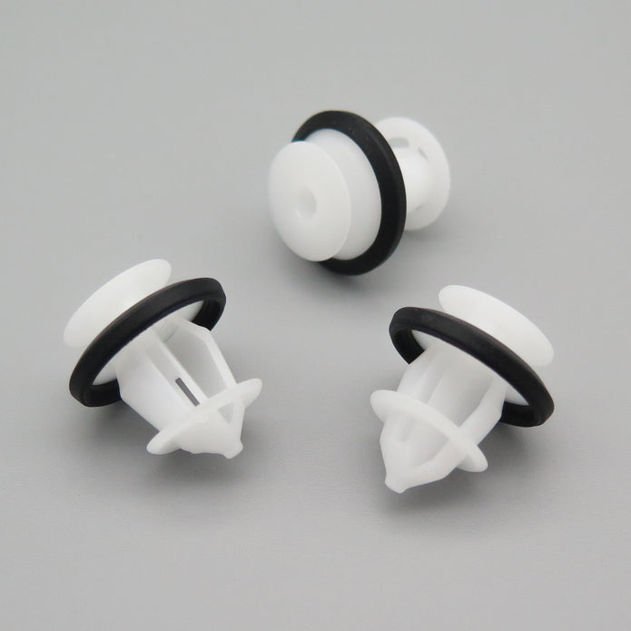 Door Card Clip, White with Seal