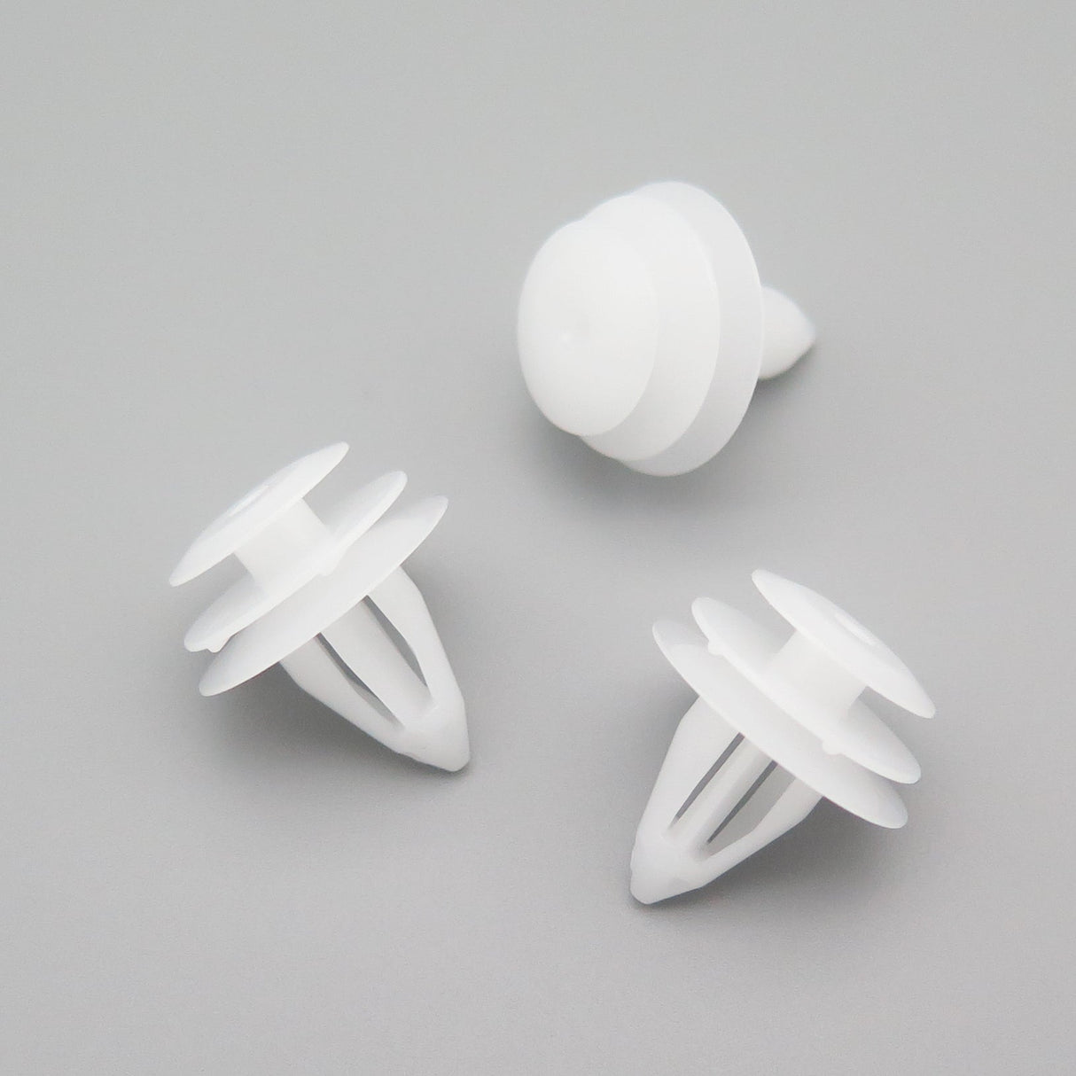 Interior Trim Panel Clips, White