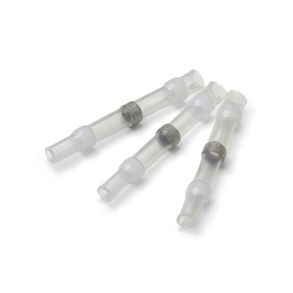 Clear Heatshrink Solder Connectors - Pack of 100