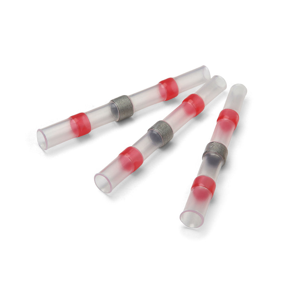 Red Heatshrink Solder Connectors - Pack of 100