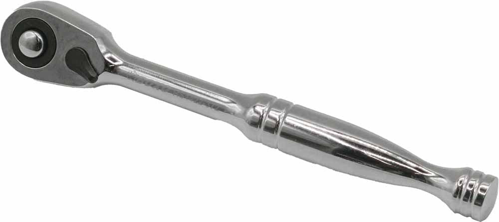 1/4" Dr. 72T Slim Head Ratchet Chrome Handle