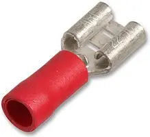 Red 2.8mm Female Push-on Terminal - 100pk
