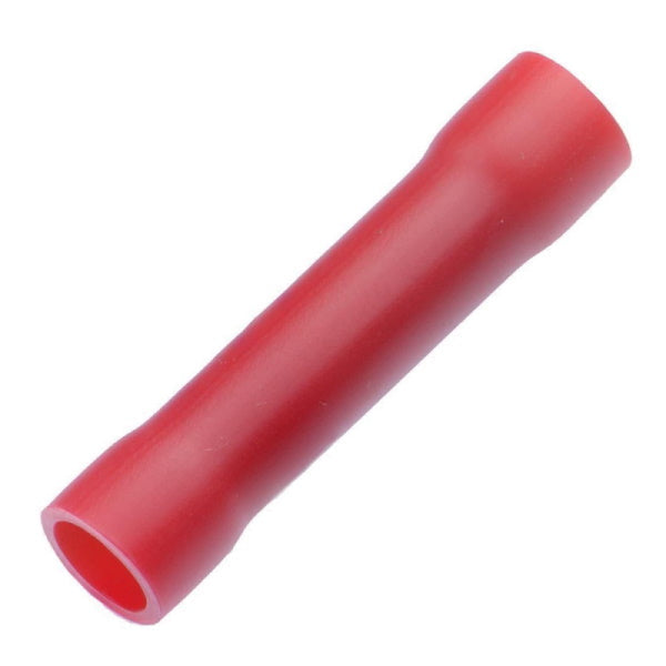 Red 3.3mm Butt Connector Pre-Ins.Terminal - 100pk