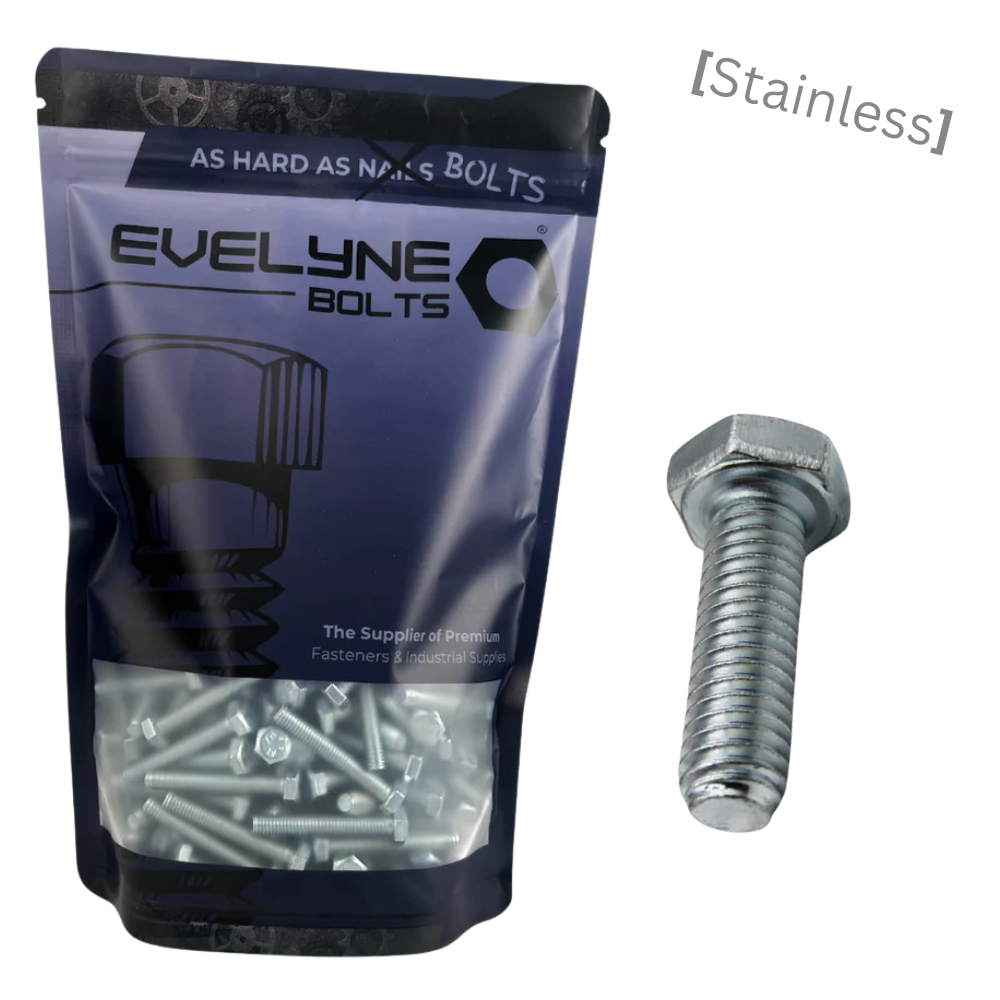 A2 Stainless Setscrews - M10x45 - Evelyne Bolts®