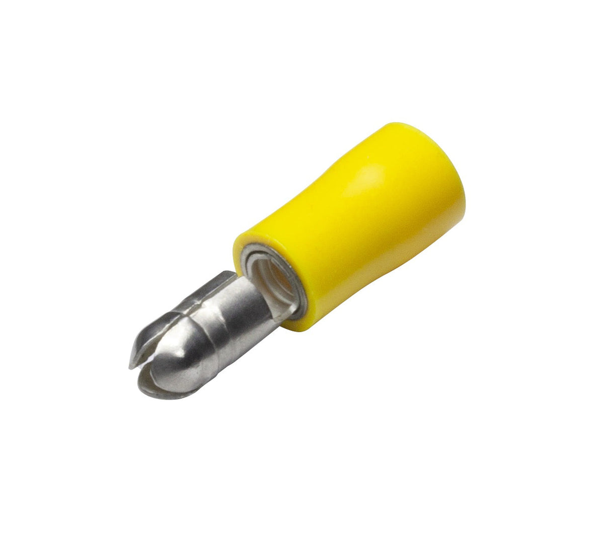 Yellow 5.0mm Male Bullet Pre-Ins.Terminal - 100pk