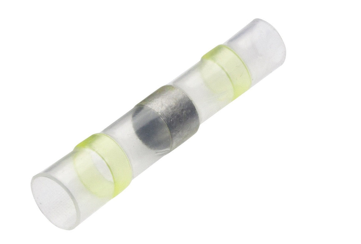 Yellow Heatshrink Solder Butt Terminal