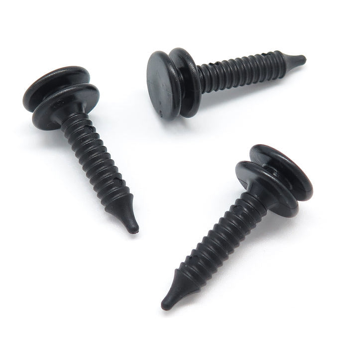 Stud Mounting Clip, Black, 32mm