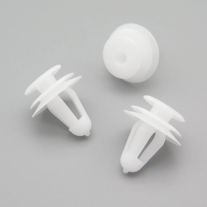 Hidden Trim Clip, White
