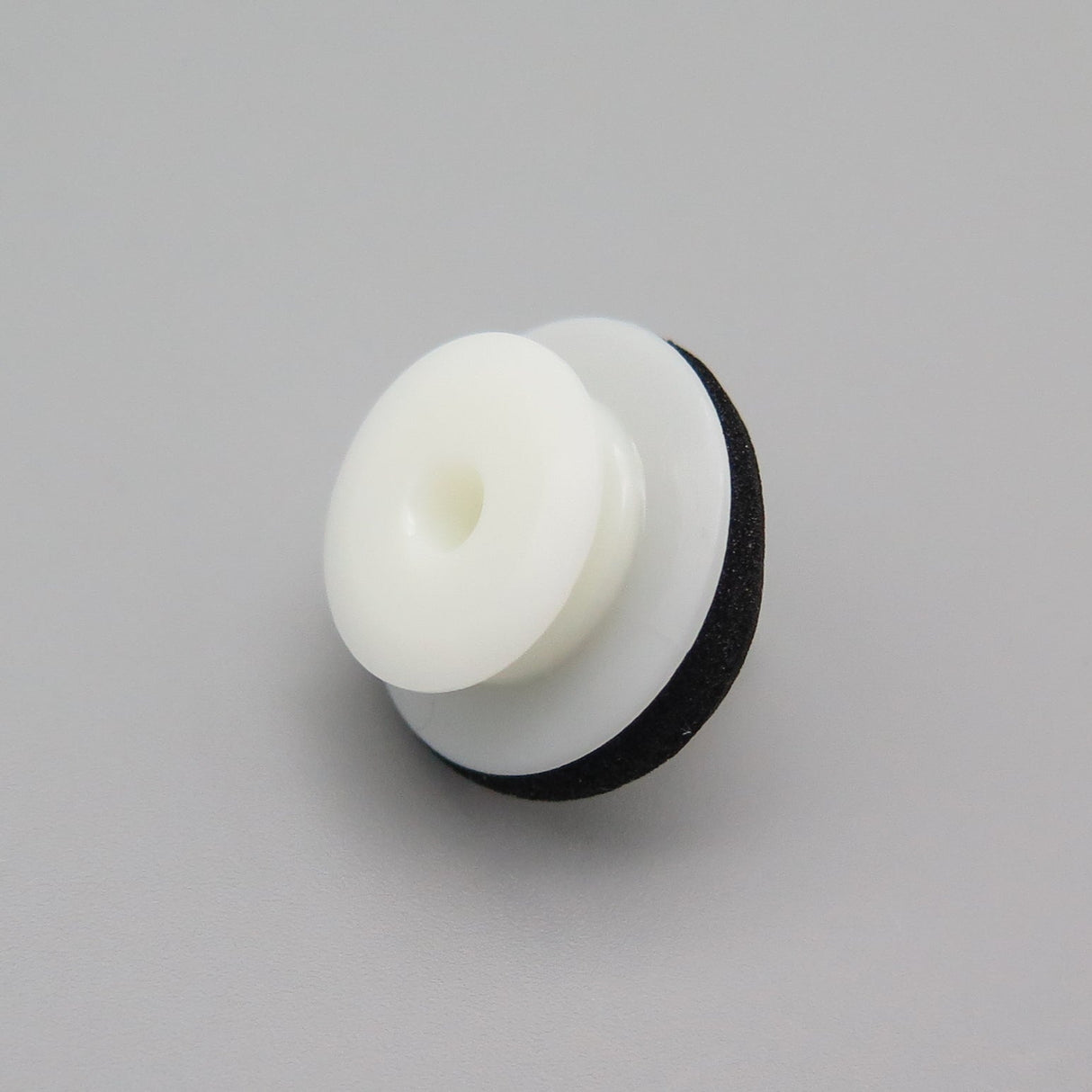 Exterior Side Moulding & Trim Clip, White with Washer - image 3