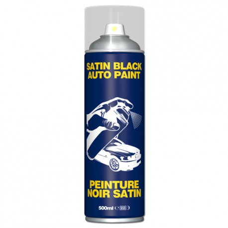 P-Pro Satin Blk Automotive Paint 500ml.
