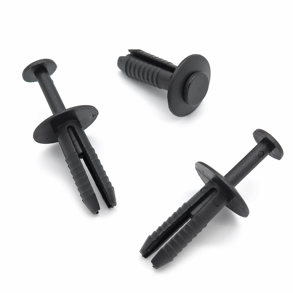 Push Fit Plastic Rivet, 6mm Hole, 16mm Collar