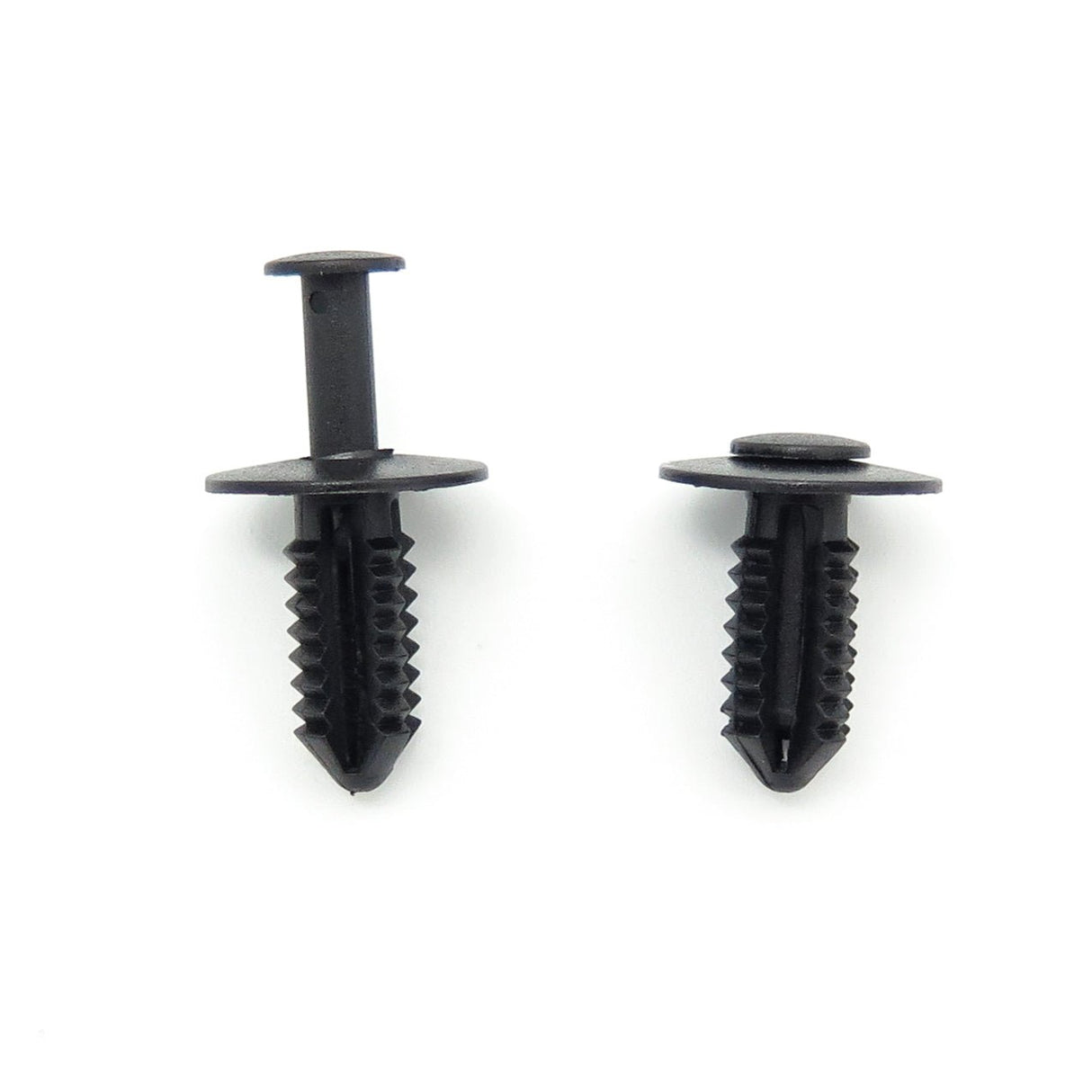 Push Fit Plastic Rivet, 6.5mm Hole, 16mm Collar, Black - image 3
