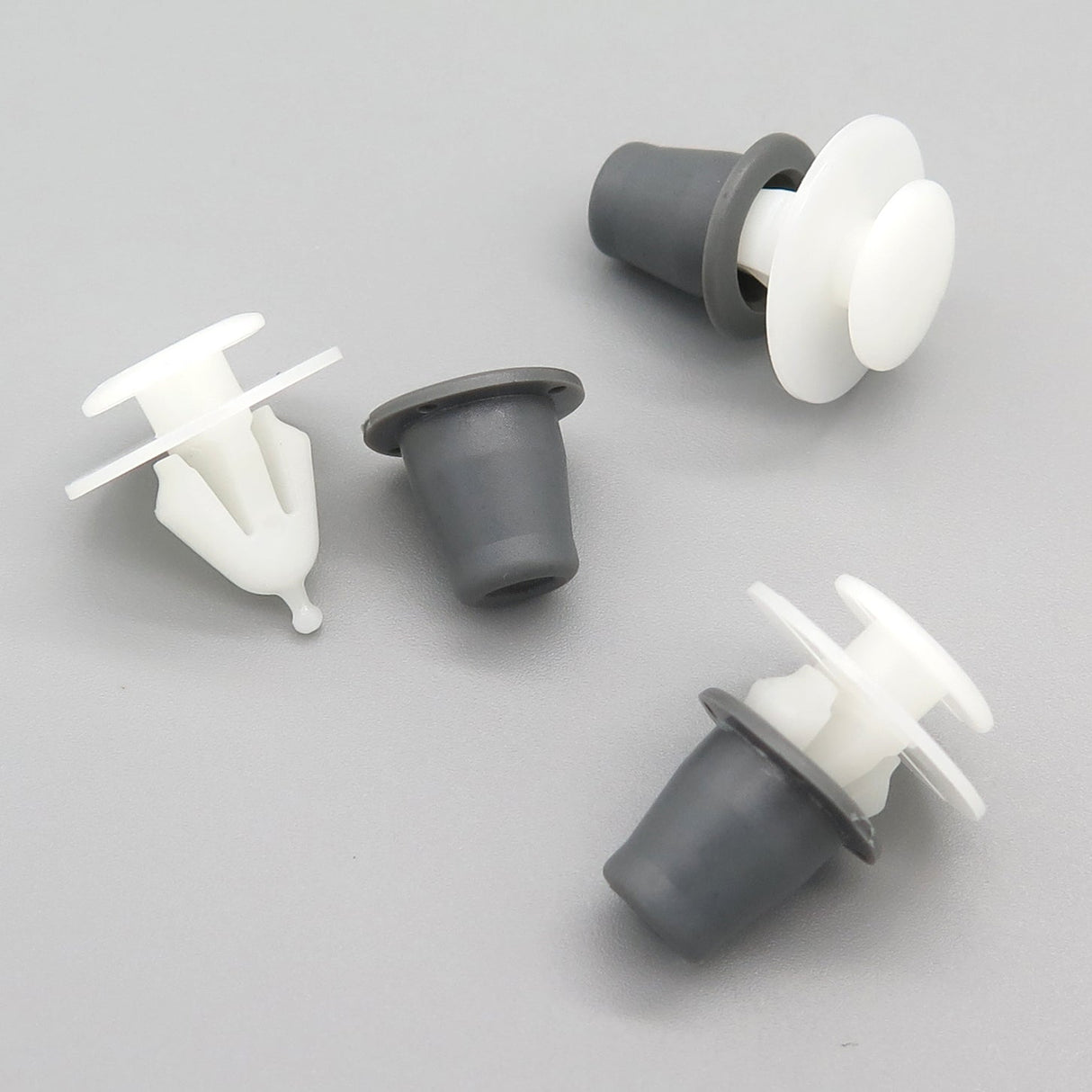 Trim Moulding Clips with Rubber Grommet