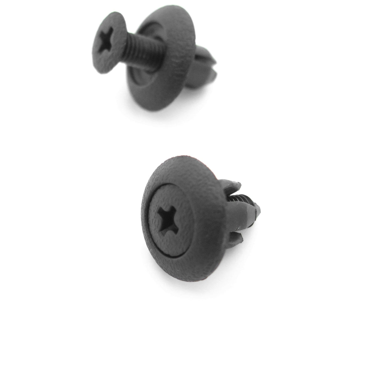 Screw Fit Plastic Rivet, Black - image 3