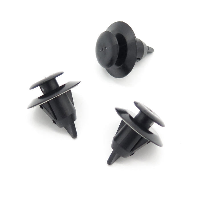 Trim Moulding Clips, Black with Washer