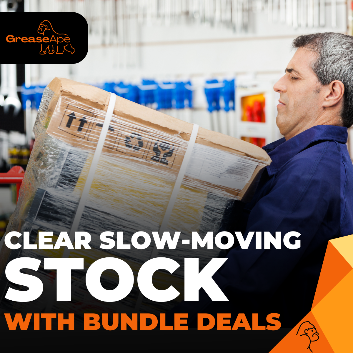 Clear Slow-Moving Stock – GreaseApe