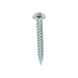 6 x 1  - Twin Woodscrew PZ2 RND Zinc