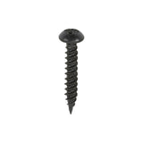 8 x 1 - (25mm x 4mm) - Blackjax Screw PZ2 - Black