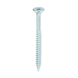 8 x 2  - Twin Woodscrew PZ2 CSK Zinc